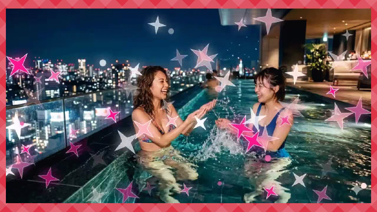 星がキラキラ舞うエフェクト