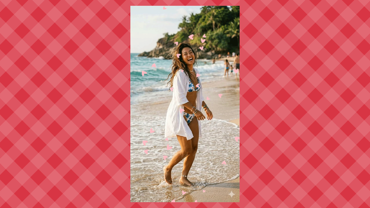 桜の花びらが舞い散るエフェクト